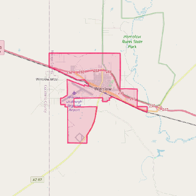 Map of Winslow