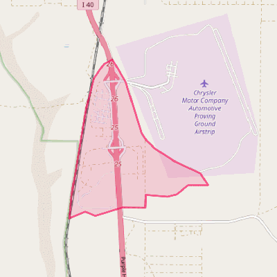 Map of Yucca