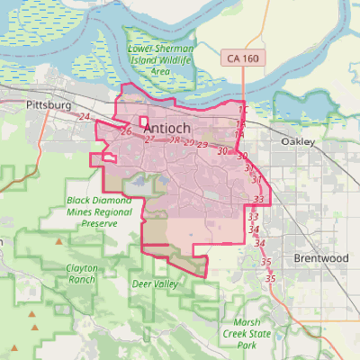 Map of Antioch