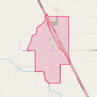 Map of Arbuckle