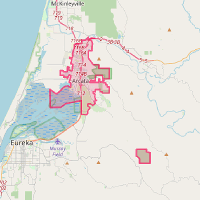 Map of Arcata