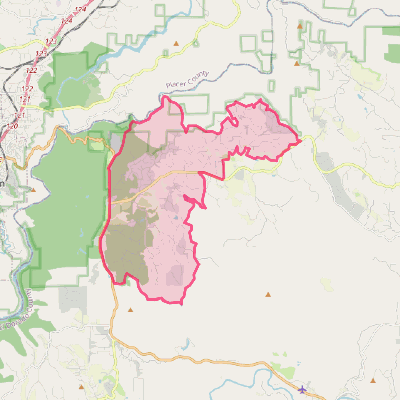 Map of Auburn Lake Trails