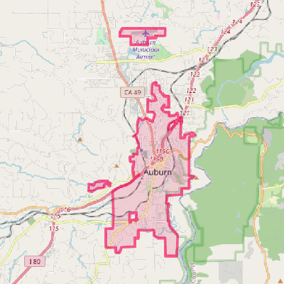 Map of Auburn