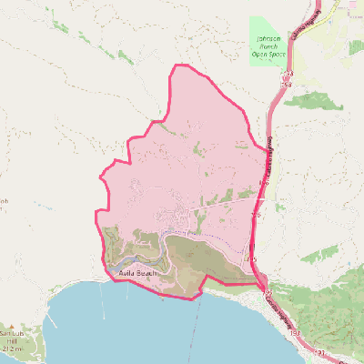 Map of Avila Beach