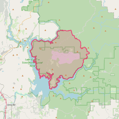 Map of Berry Creek