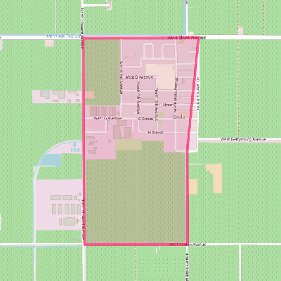 Map of Biola