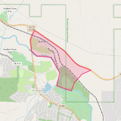 Map of Blairsden