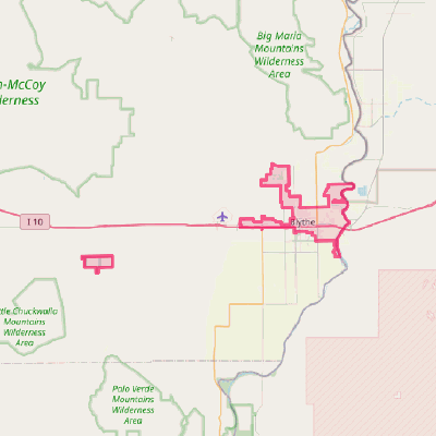 Map of Blythe