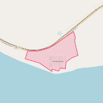 Map of Bombay Beach