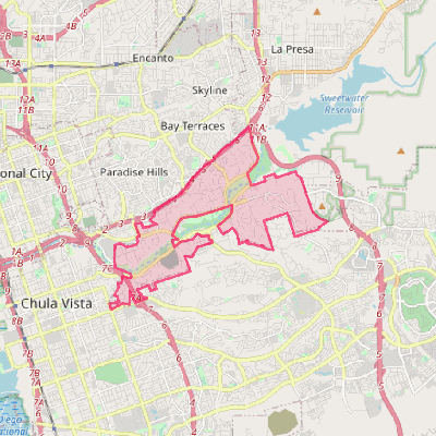 Map of Bonita