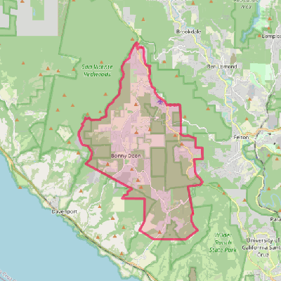 Map of Bonny Doon