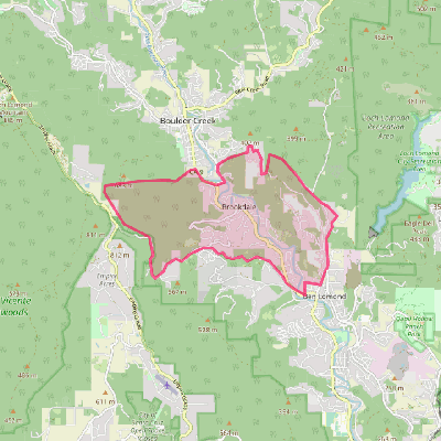 Map of Brookdale