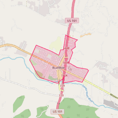 Map of Buellton