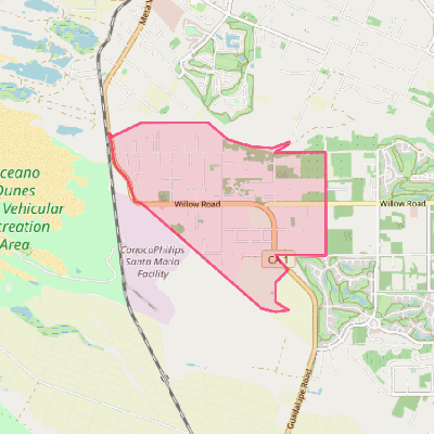 Map of Callender