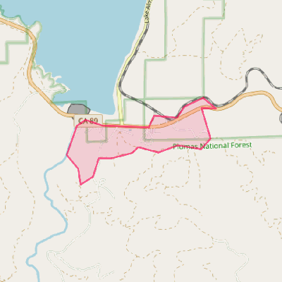 Map of Canyondam