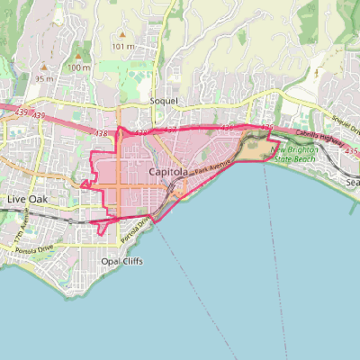 Map of Capitola