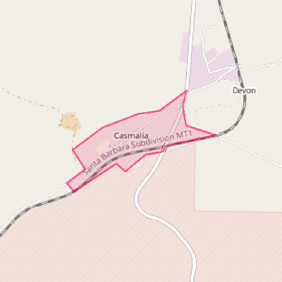 Map of Casmalia