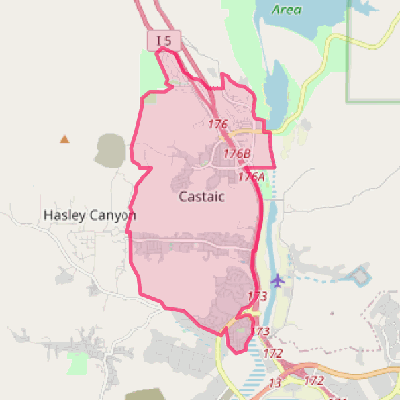 Map of Castaic