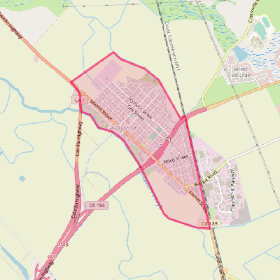 Map of Castroville