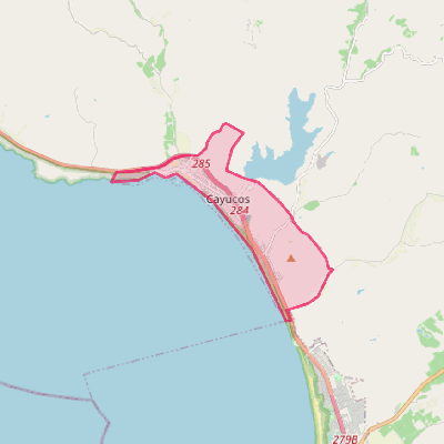 Map of Cayucos