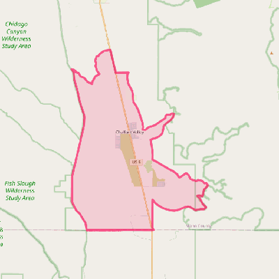 Map of Chalfant