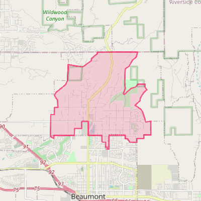 Map of Cherry Valley