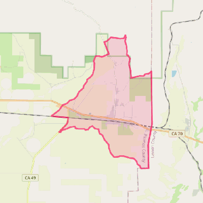 Map of Chilcoot-Vinton