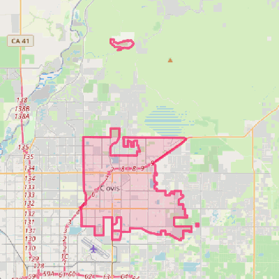 Map of Clovis