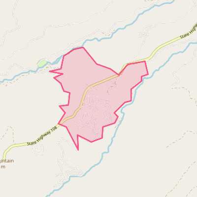 Map of Cold Springs