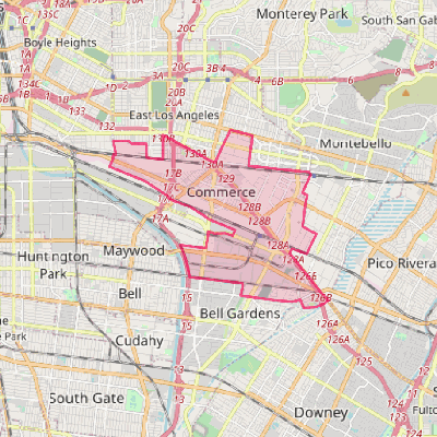 Map of Commerce