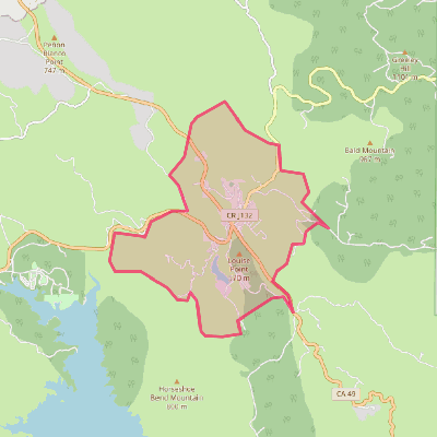 Map of Coulterville