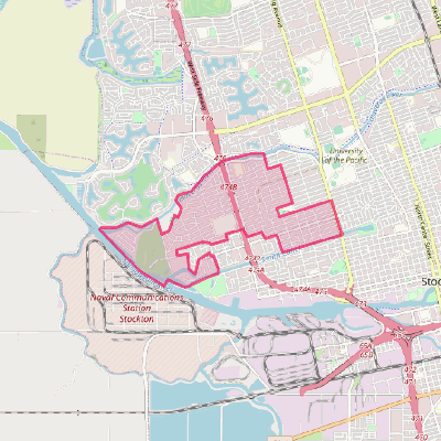 Map of Country Club