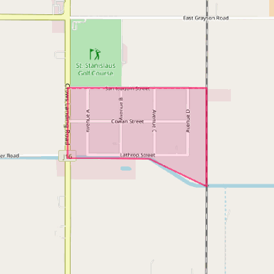 Map of Cowan