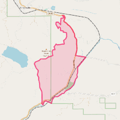 Map of Crescent Mills