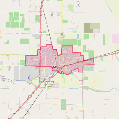 Map of Davis