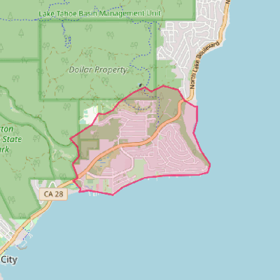 Map of Dollar Point