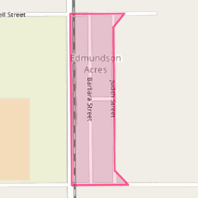 Map of Edmundson Acres