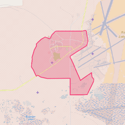 Map of Edwards AFB