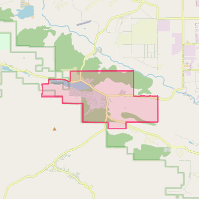 Map of Elizabeth Lake