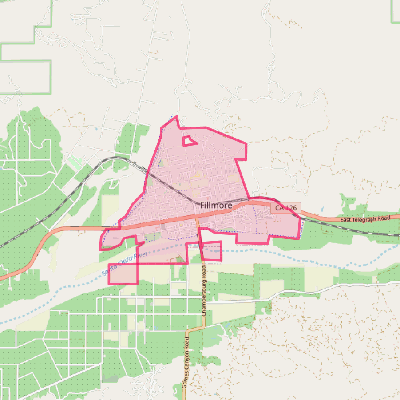 Map of Fillmore