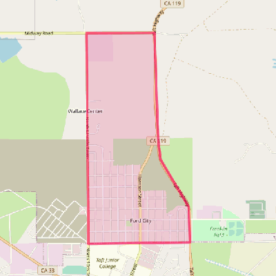 Map of Ford City