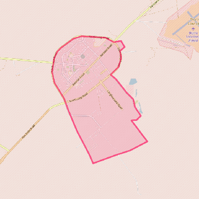 Map of Fort Irwin