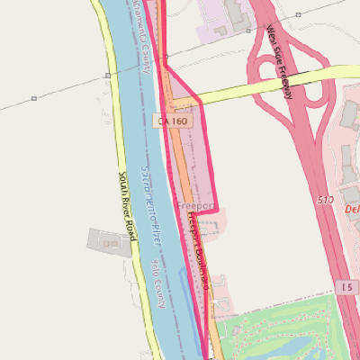 Map of Freeport