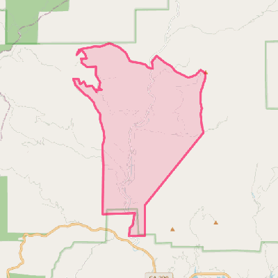 Map of French Gulch