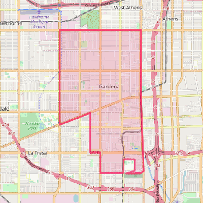 Map of Gardena