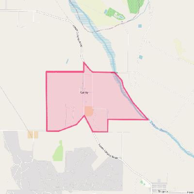 Map of Garey