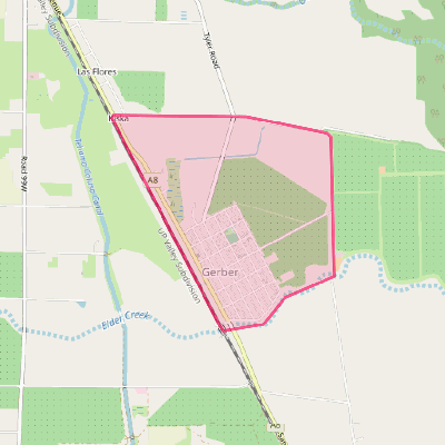 Map of Gerber