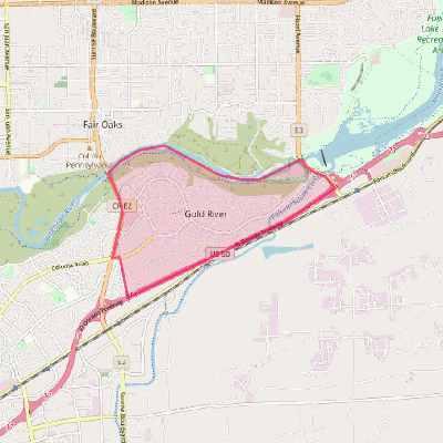 Map of Gold River