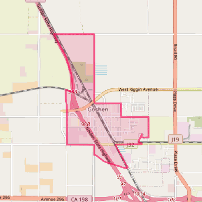 Map of Goshen