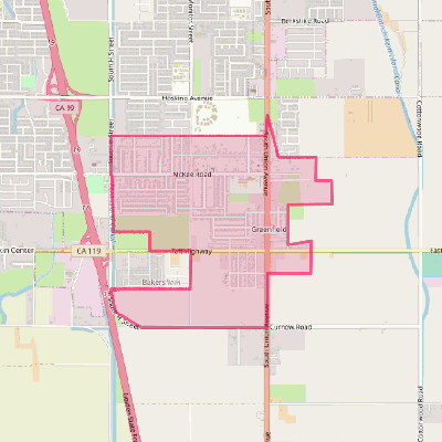 Map of Greenfield